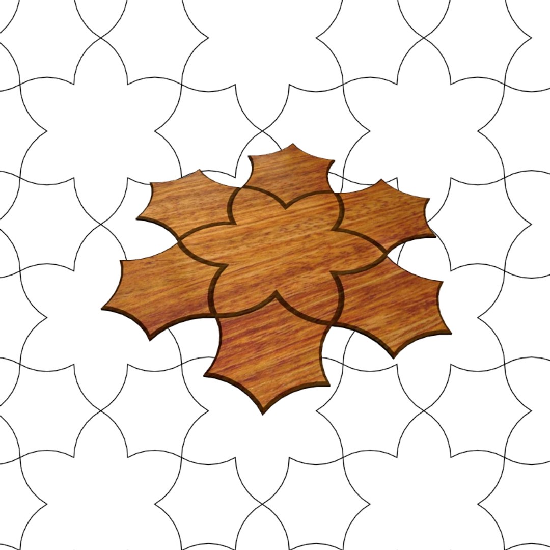 3D Pattern Set 2 Tile Model - TurboSquid 1261955