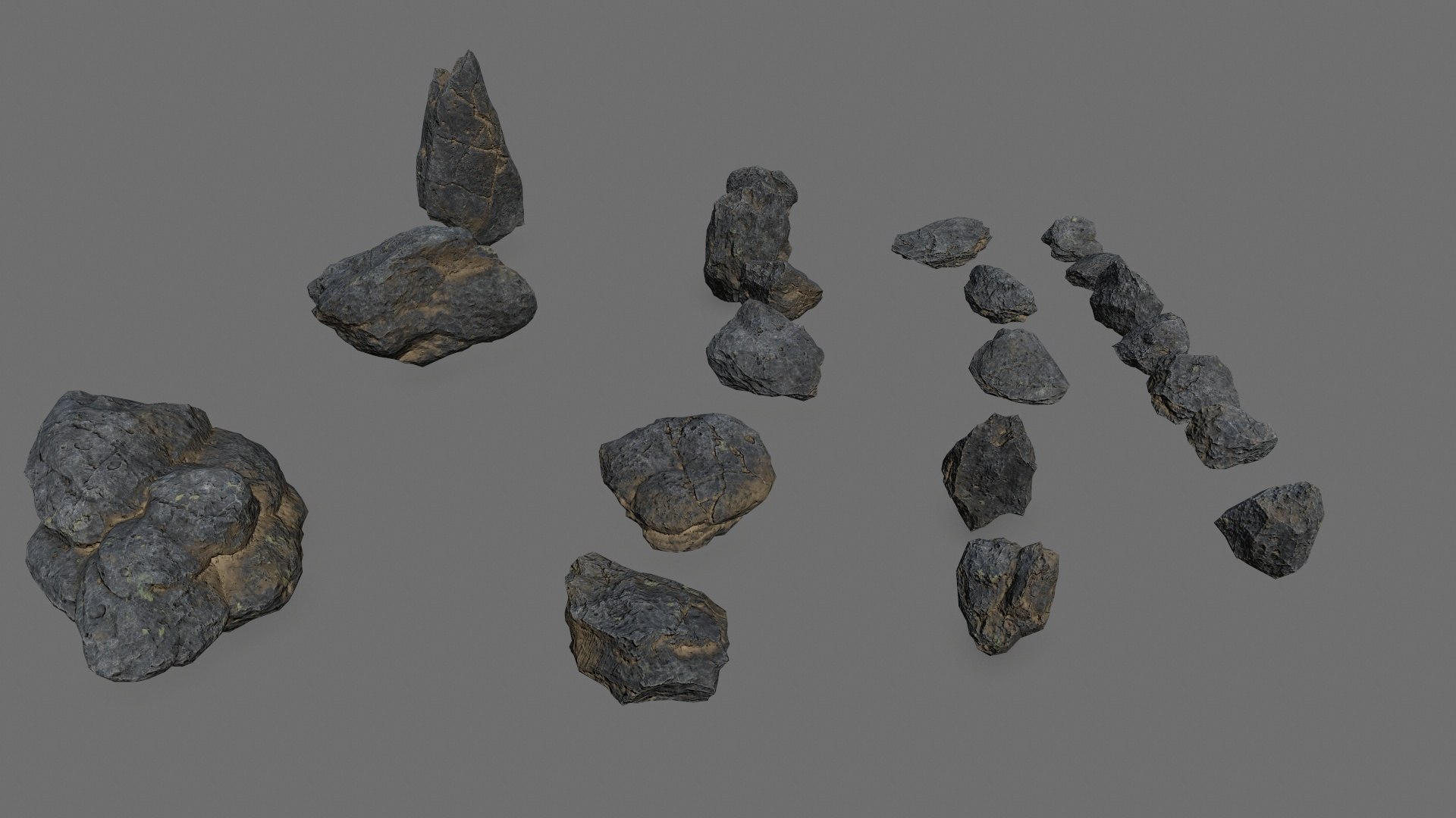 Rocks 3D - TurboSquid 2083728