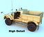 3d model m-atv cargo vehicle