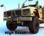 3d model m-atv cargo vehicle