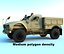 3d model m-atv cargo vehicle