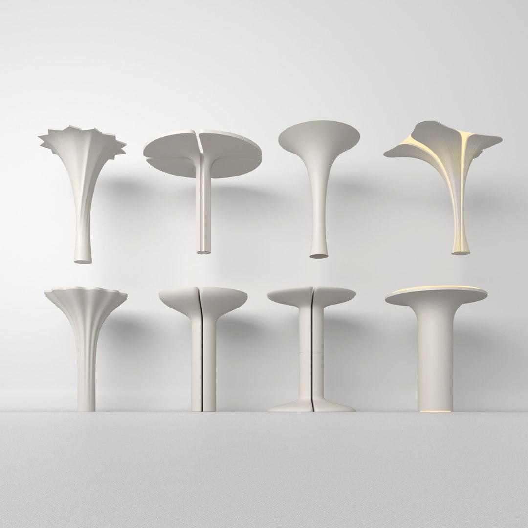 3D Decorative Columns Column Designs Creative Columns Interior Columns ...