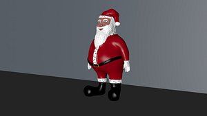 santa claus 3D model
