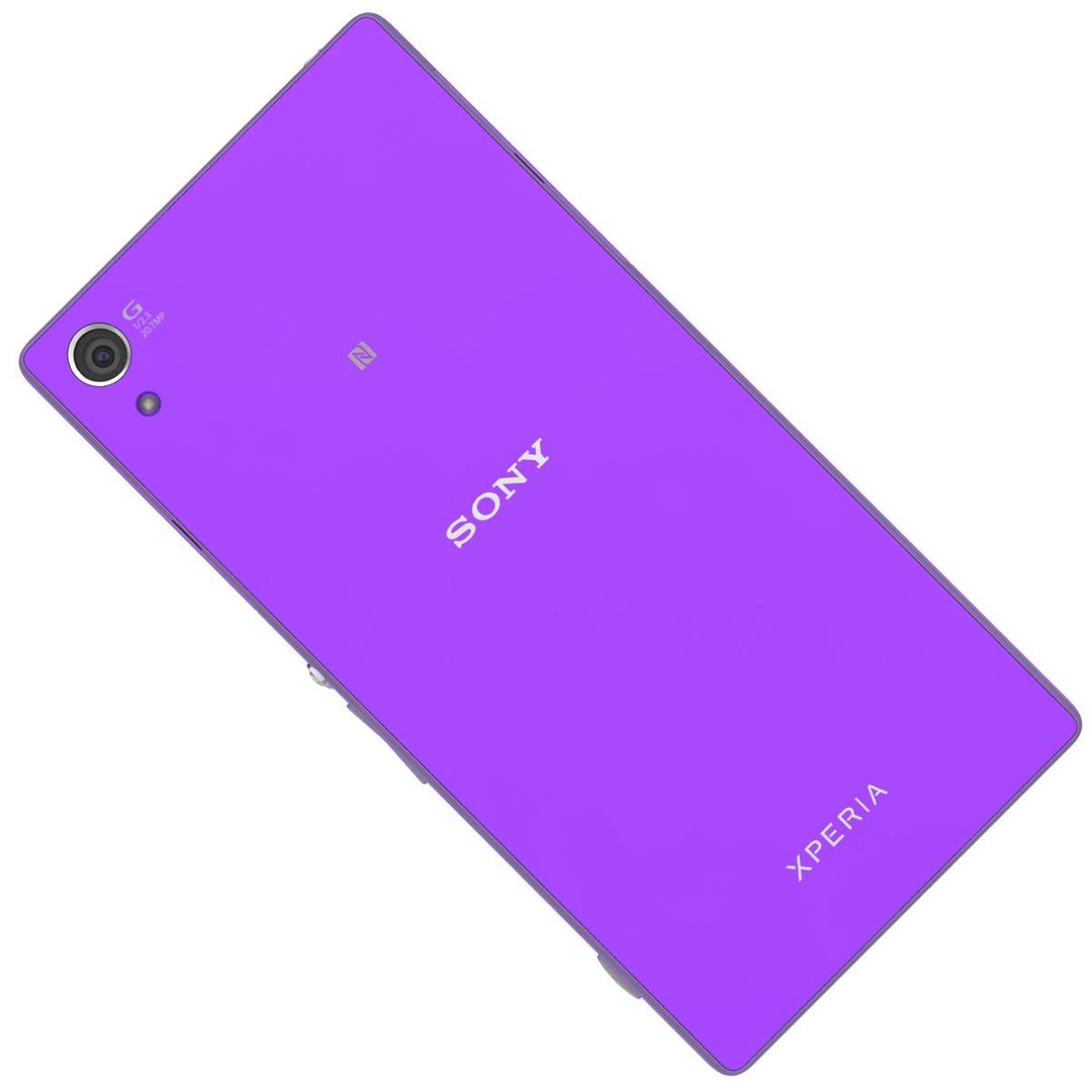 Custodia Moex In Silicone Per Sony Xperia Z2 - Effetto Alluminio Spazzolato, Antiurto, Colore Lilla