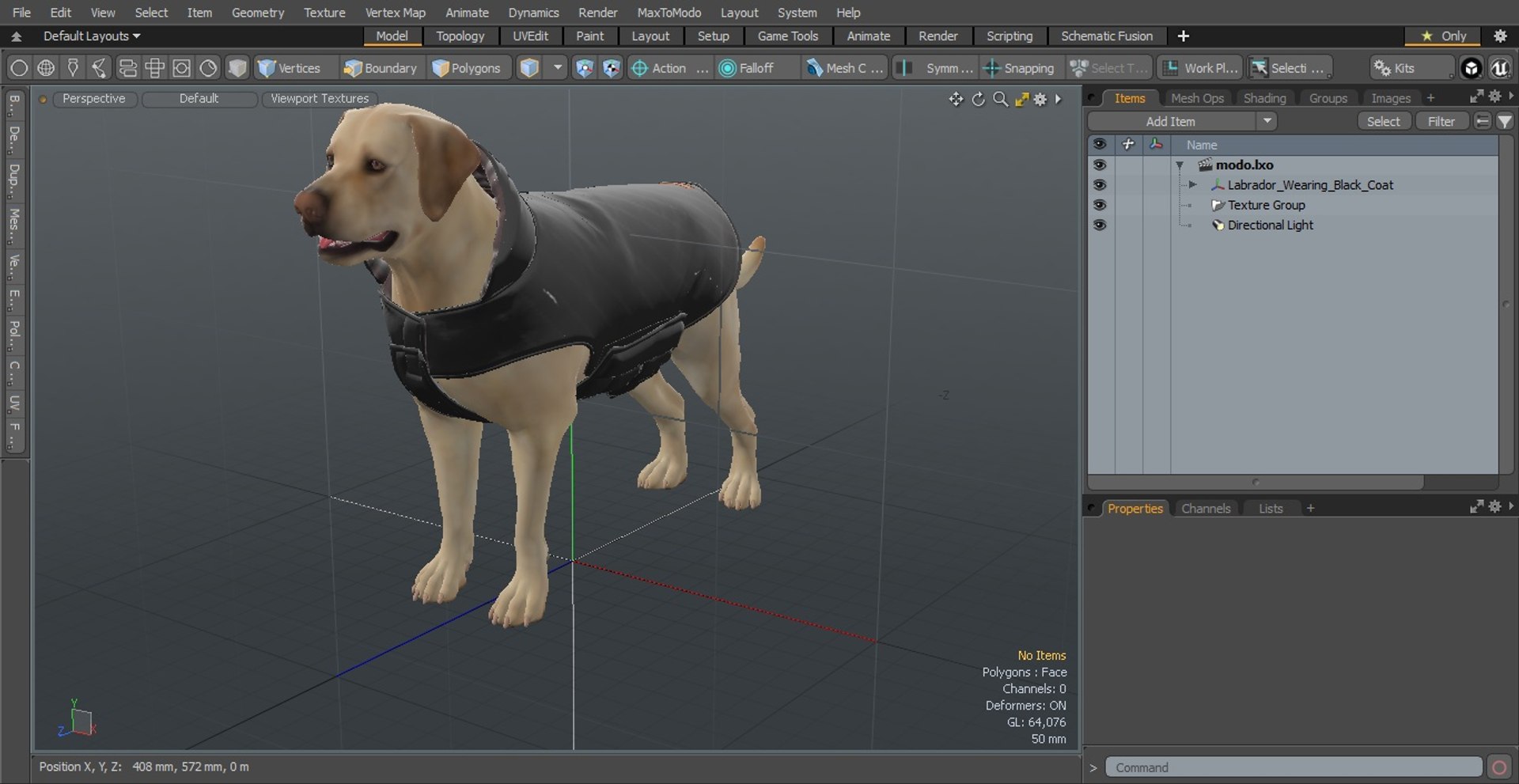 Labrador Wearing Black Coat 3D https://p.turbosquid.com/ts-thumb/ip/AnLWkG/Vp/labradorwearingblackcoatc4dmodel023/jpg/1678706710/1920x1080/fit_q87/8a14e640af4846fe36b4c64bdcc0e6b30e4f426c/labradorwearingblackcoatc4dmodel023.jpg