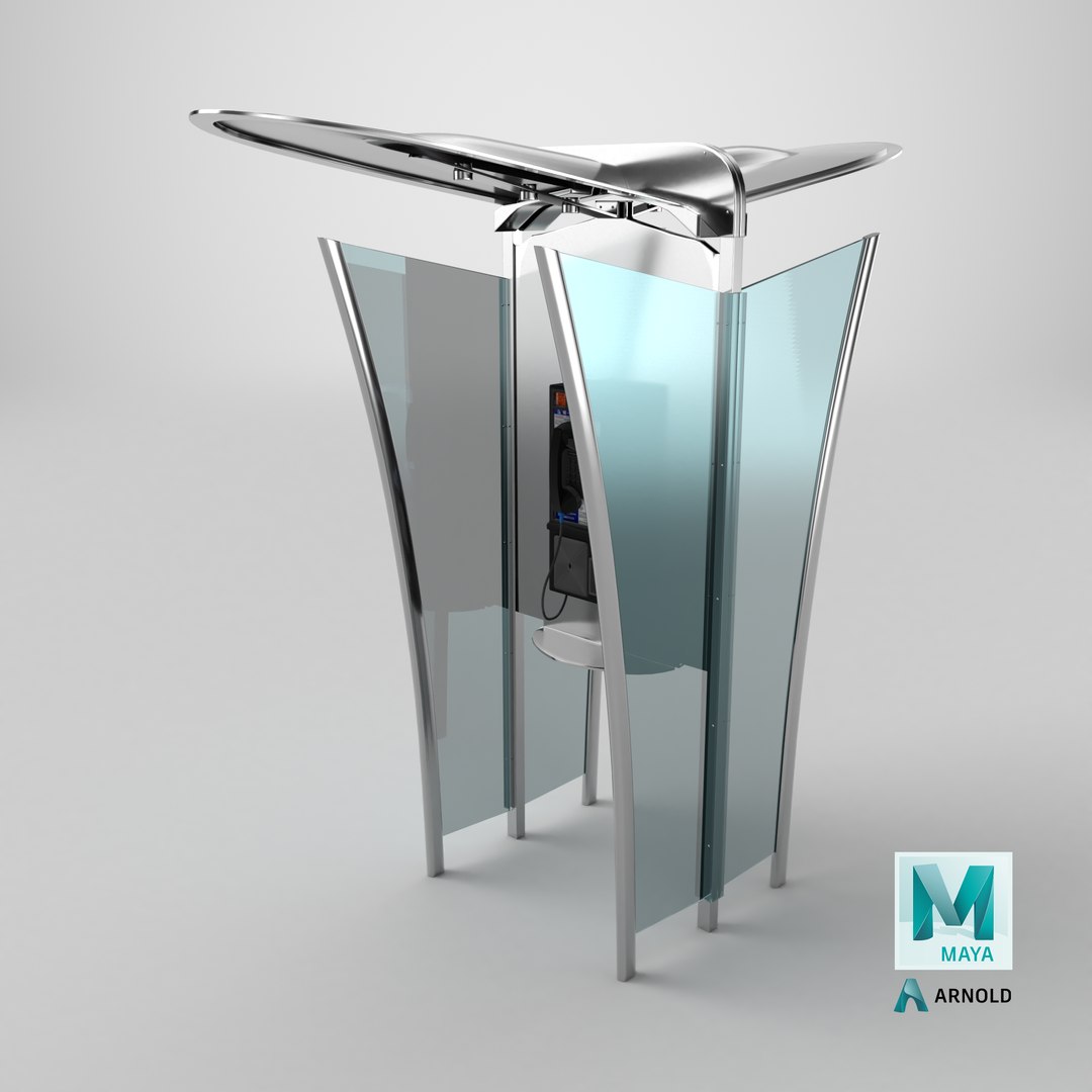 Glass Phone Booth Lights On 3D model https://p.turbosquid.com/ts-thumb/ip/BCZQ9s/1b/stemcell_maya_arnold_render/png/1712229591/1920x1080/fit_q87/7234de45bbdfe2b0bc16f2723b2d913d8dc254cf/stemcell_maya_arnold_render.jpg