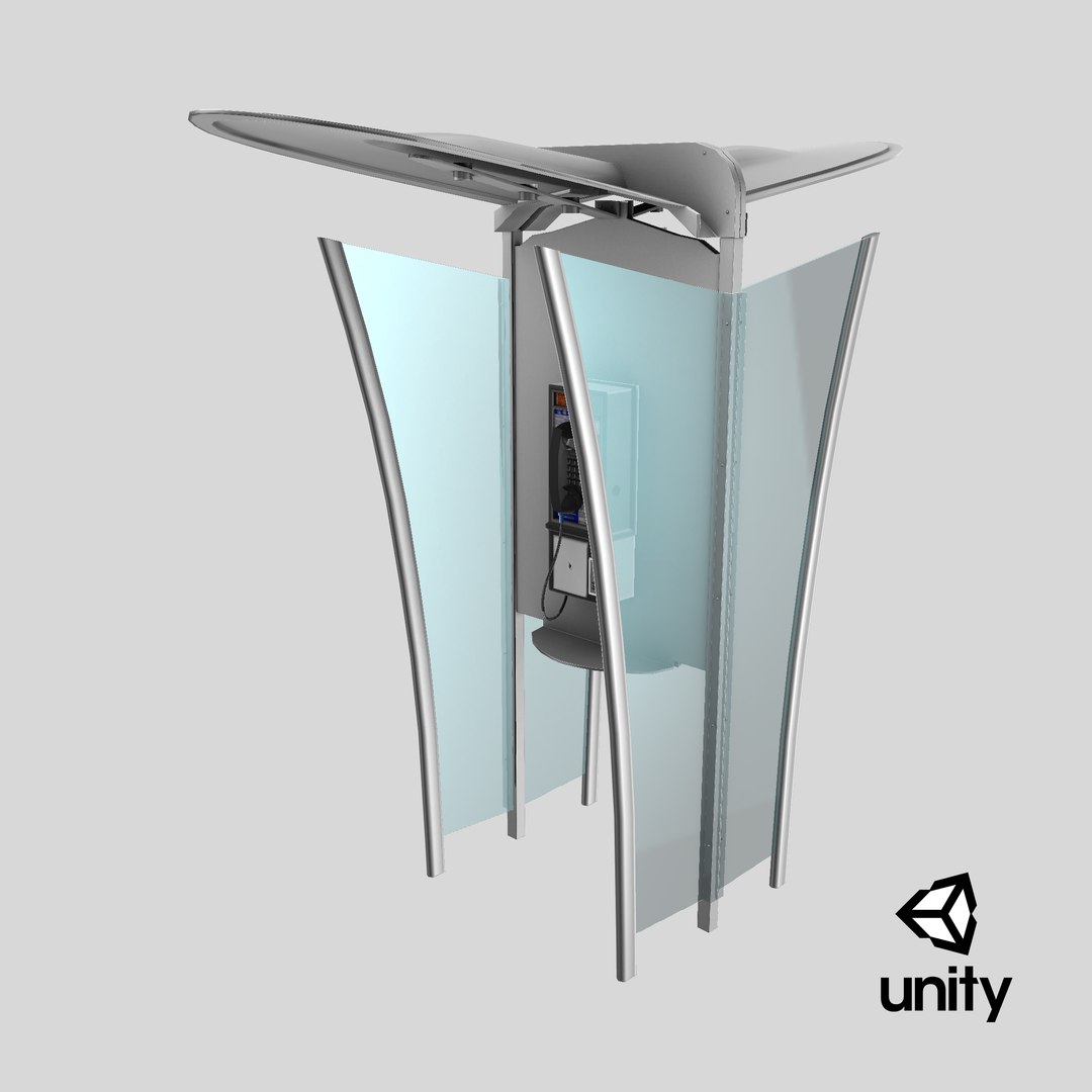 Glass Phone Booth Lights On 3D model https://p.turbosquid.com/ts-thumb/ip/BCZQ9s/NN/stemcell_unity_render/png/1712229602/1920x1080/fit_q87/f602bcb56203d85d3e13375cd076b8d22637c6be/stemcell_unity_render.jpg
