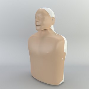 resuscitation doll 3D