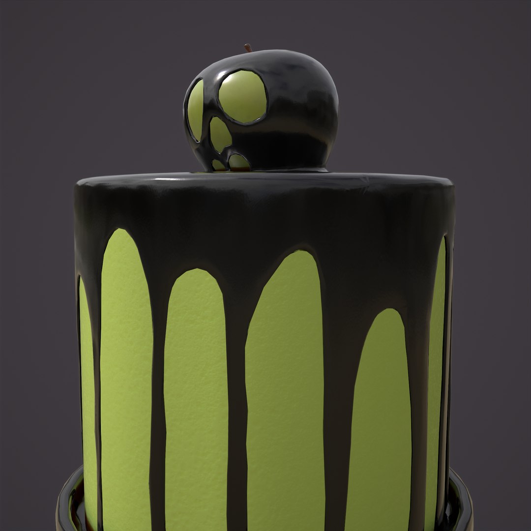 Poison Apple Cake model https://p.turbosquid.com/ts-thumb/ip/EFhfJ5/BZ/13/png/1635122156/1920x1080/fit_q87/1b0501d3d9d08f378fe2c916c2e72a25af02e422/13.jpg