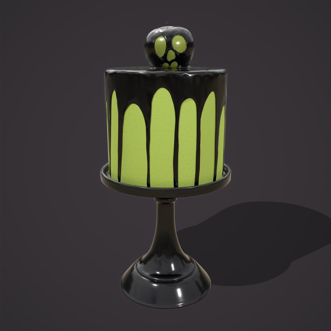 Poison Apple Cake model https://p.turbosquid.com/ts-thumb/ip/EFhfJ5/DX/cover1/png/1635121923/1920x1080/fit_q87/cb64316db34c4c5c6106b048ea075159ebc19a02/cover1.jpg