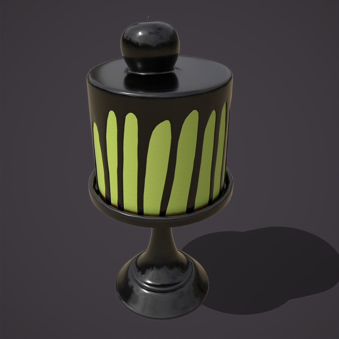 Poison Apple Cake model https://p.turbosquid.com/ts-thumb/ip/EFhfJ5/bs/8/png/1635122025/1920x1080/fit_q87/3c0e864d341fb59f8673c8966278f5e5bdbb6261/8.jpg