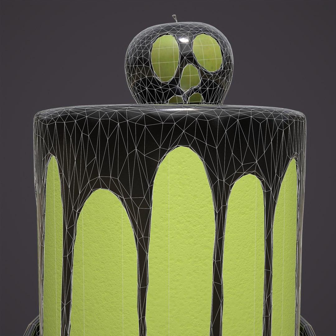 Poison Apple Cake model https://p.turbosquid.com/ts-thumb/ip/EFhfJ5/ob/27/png/1635122301/1920x1080/fit_q87/dffa6c973a84d3e18e4cc72cc119b782088c10a8/27.jpg