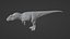 Giganotosaure Low-poly modèle 3D