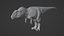 Giganotosaure Low-poly modèle 3D