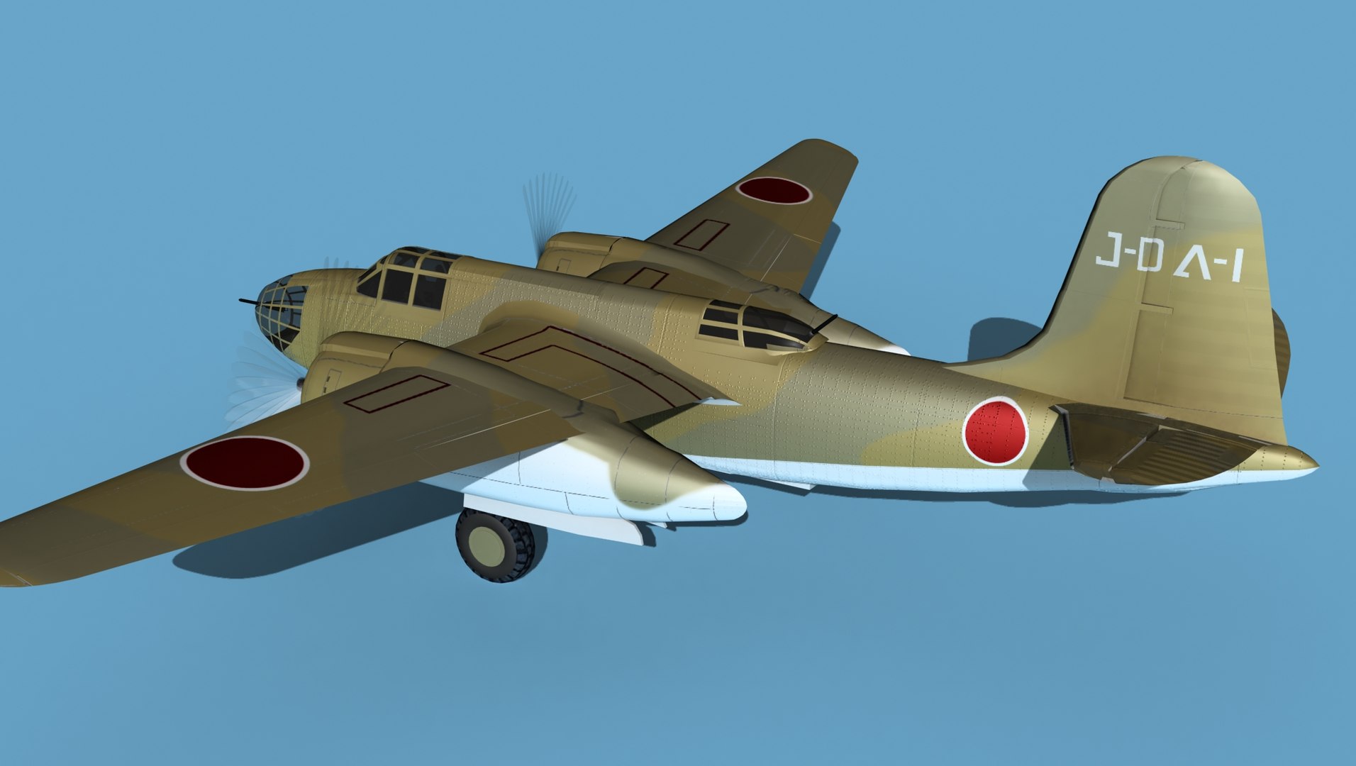 3D Douglas DB-7 Boston Mk I V10 JN Captured - TurboSquid 1917741