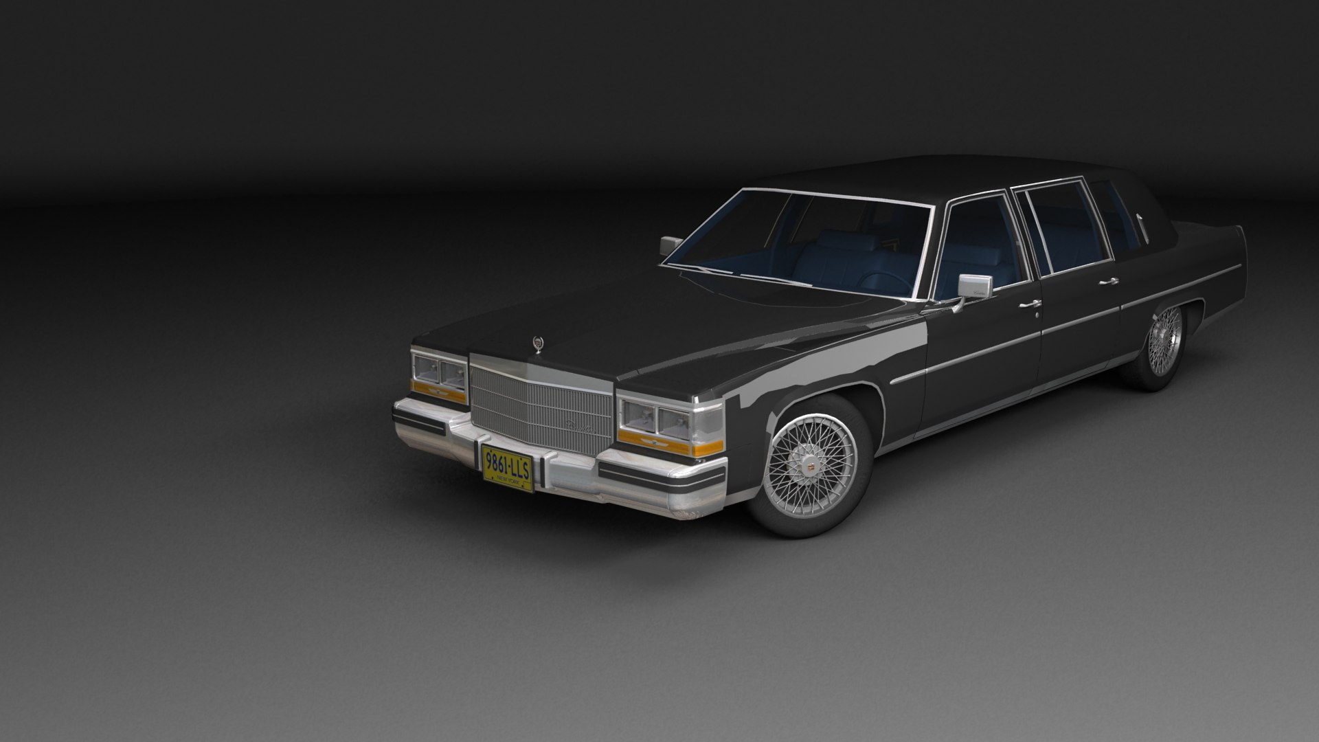 3D 1983 Cadillac Limousine Model - TurboSquid 2080018