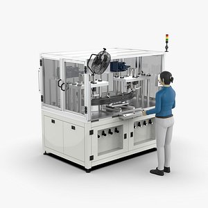 3D Automatic Anti Collision Beam Screw Nut Riveting Machine model
