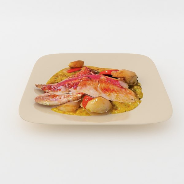 3D model Konjac risotto - TurboSquid 2046449