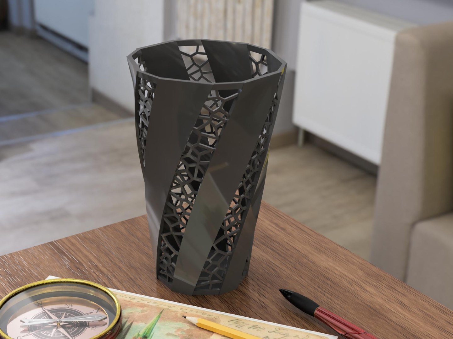 3D Vase 09 - TurboSquid 1866174