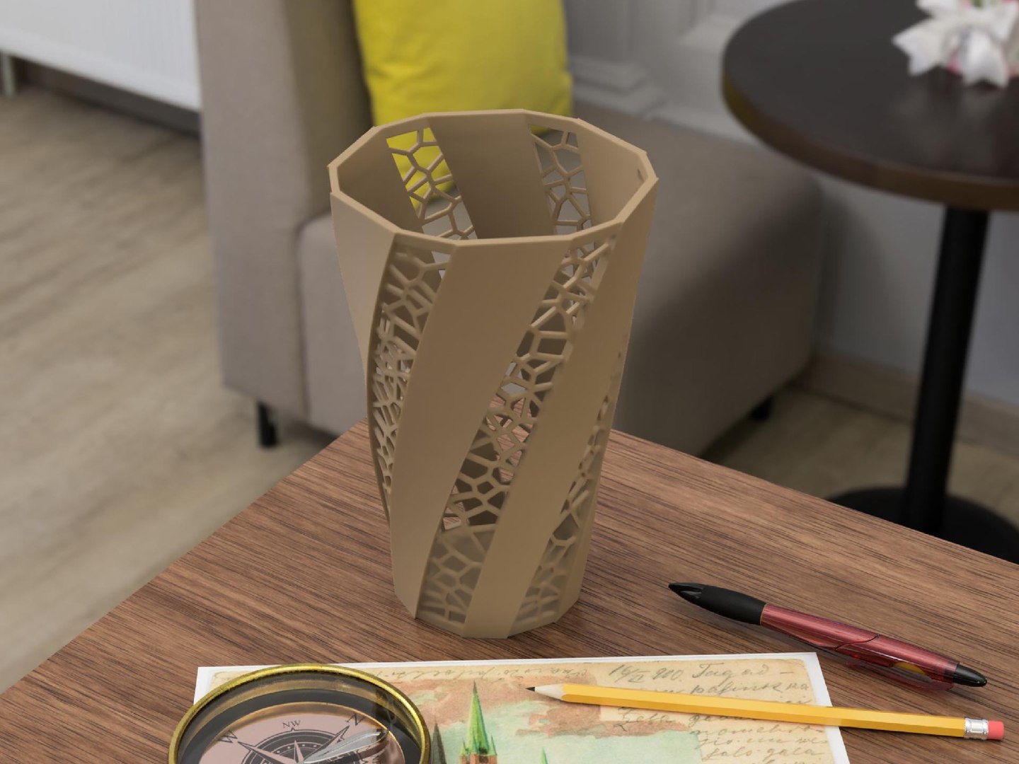 3D Vase 09 - TurboSquid 1866174