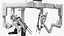Surgical Robotic System da Vinci SI Rigged with Operating Table