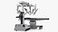 Surgical Robotic System da Vinci SI Rigged with Operating Table