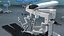 Surgical Robotic System da Vinci SI Rigged with Operating Table