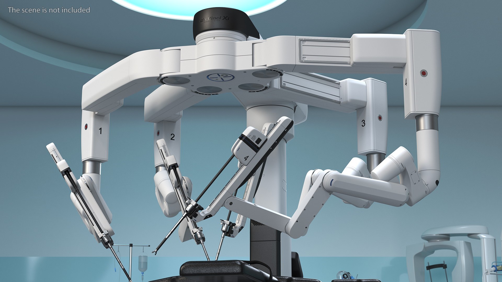 3D model Surgical Robotic System da Vinci SI Rigged with Operating Table https://p.turbosquid.com/ts-thumb/ip/XlL879/8V/surgicalroboticsystemdavincisiriggedwithoperatingtable3dsmodel006/jpg/1651243607/1920x1080/fit_q87/7b54887c115fd790423232d0c425cf39168ad33c/surgicalroboticsystemdavincisiriggedwithoperatingtable3dsmodel006.jpg