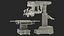 Surgical Robotic System da Vinci SI Rigged with Operating Table