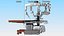 Surgical Robotic System da Vinci SI Rigged with Operating Table