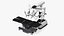 Surgical Robotic System da Vinci SI Rigged with Operating Table