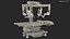 Surgical Robotic System da Vinci SI Rigged with Operating Table