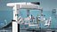 Surgical Robotic System da Vinci SI Rigged with Operating Table