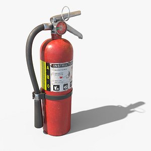 3D Fire Extinguisher