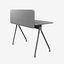 Bureau simple avec diviseur par OEO StudioHBF Furniture