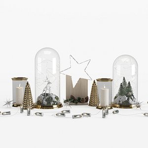 Christmas Decoration Set model