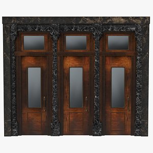 3D exterior door