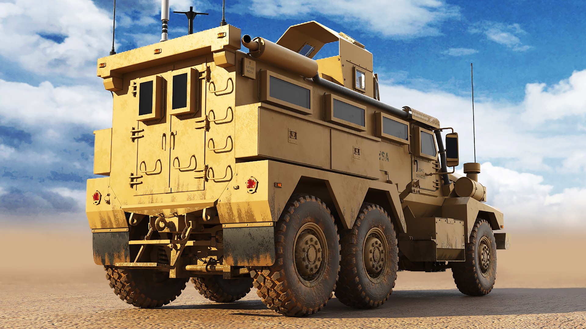 Cougar Mrap Model - TurboSquid 1250856