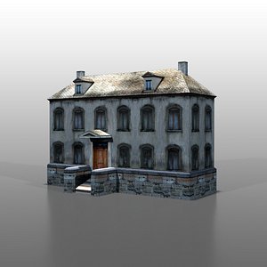 house french 3d fbx