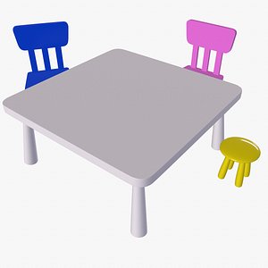Childrens Table and Toys IKEA Mammut