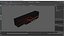 Enclosed Transport Semi-Trailer Black
