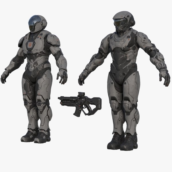 modèle 3D de Combinaisons de combat - TurboSquid 2506362