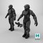 3D Combat Suits
