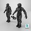 3D Combat Suits