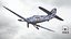 Modello 3D BF-109 Combattenti tedeschi materiali PBR
