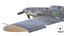 Modello 3D BF-109 Combattenti tedeschi materiali PBR