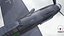 Modello 3D BF-109 Combattenti tedeschi materiali PBR