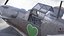Modello 3D BF-109 Combattenti tedeschi materiali PBR