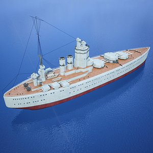 3D hms nelson royal navy