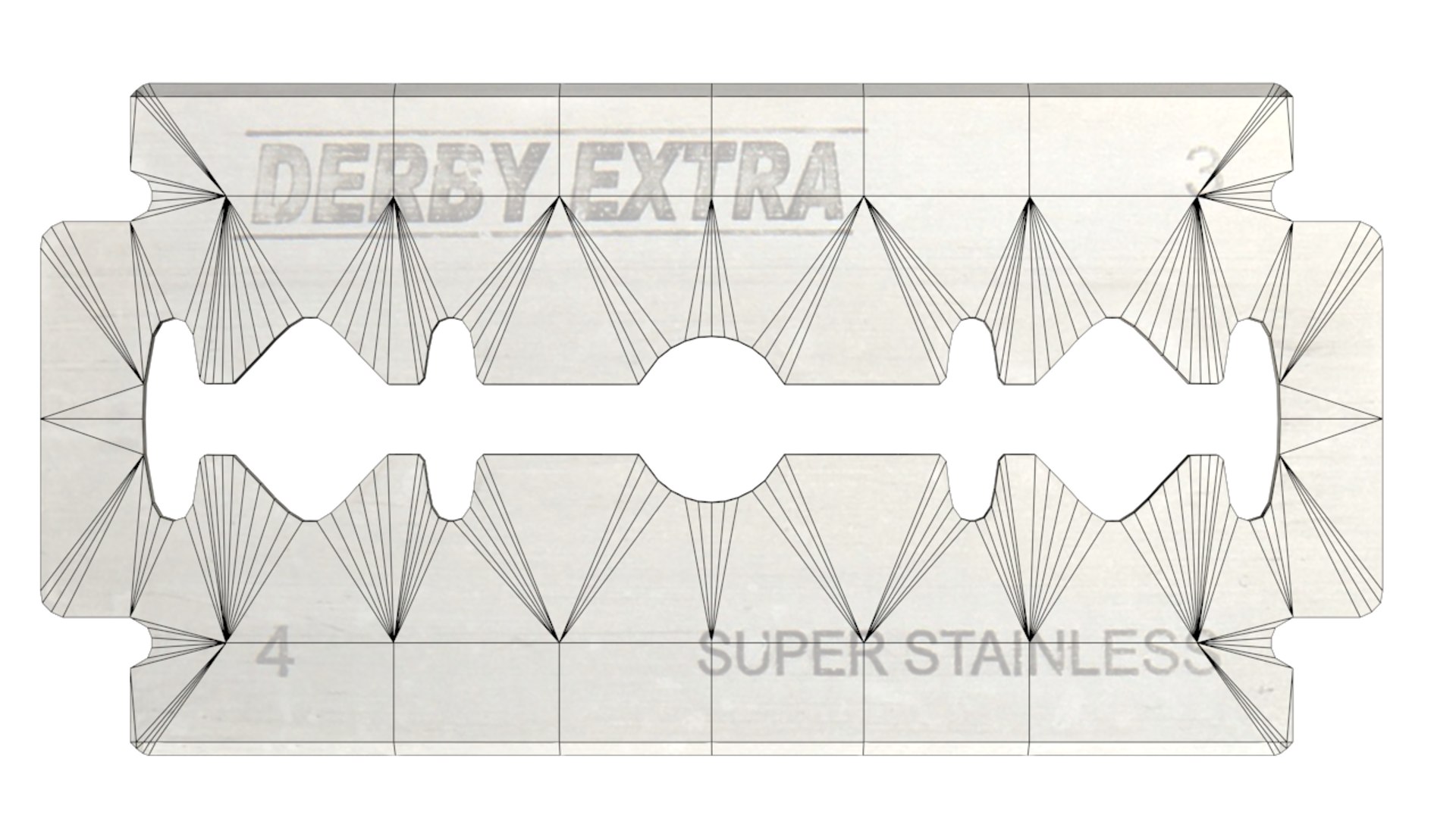 Razor Blade 3d Model
